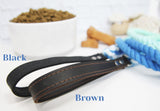Rope Leash-Ombre Leather Handle