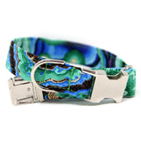 Blue and Green Collar | Agate in Green