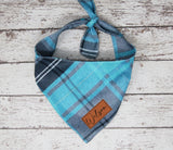 Bandana Turquoise Tartan