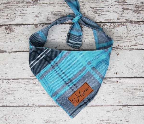 Bandana Turquoise Tartan